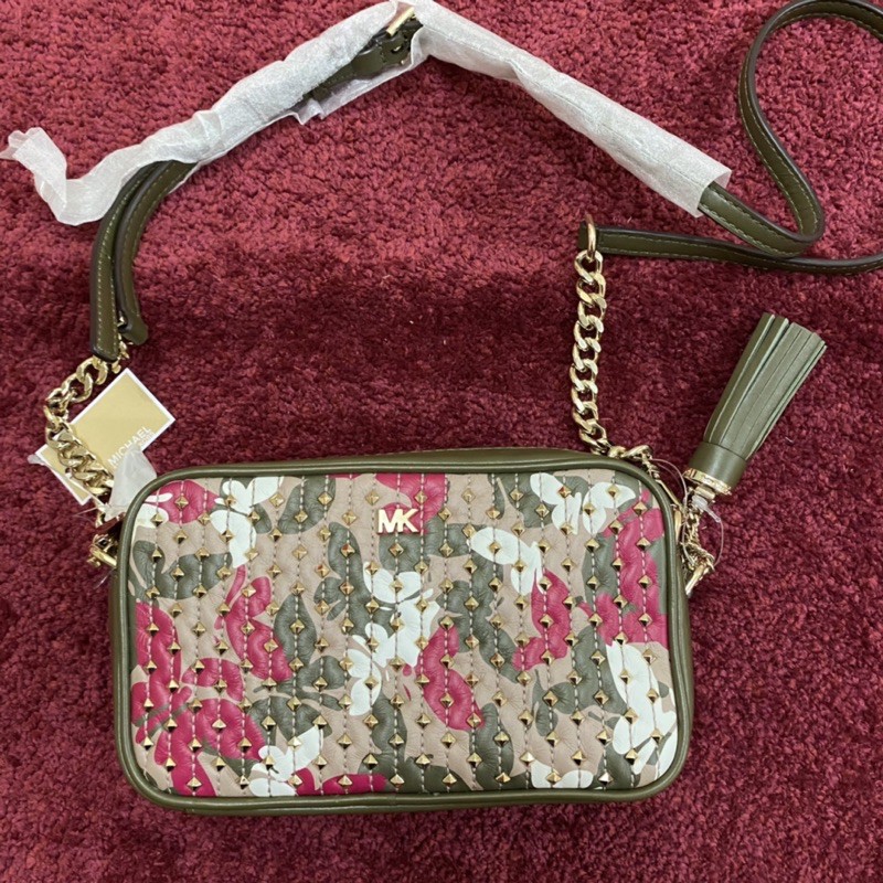 Michael kors clearance camo butterfly bag