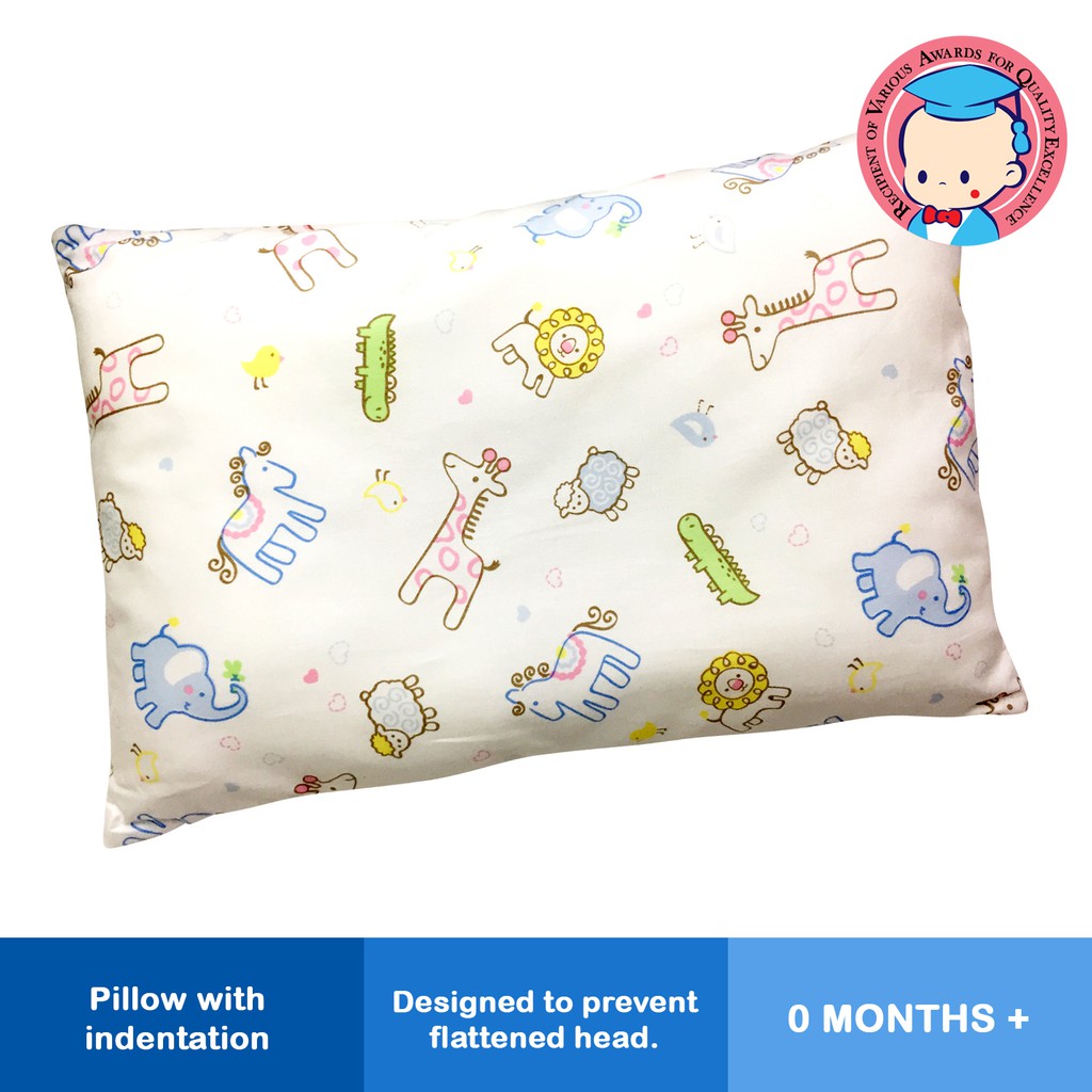 Ainon Baby Indented Pillow (19x31cm) | Shopee Philippines