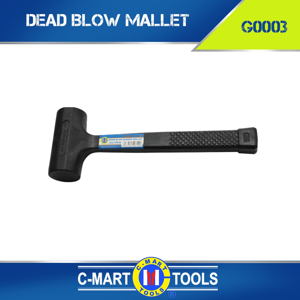 C-MART Dead Blow Rubber Mallet G0003 | Shopee Philippines