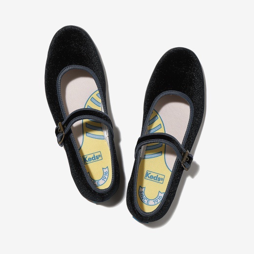 Keds FOR women SHOES Champion Strap Velvet Mary Jane 3