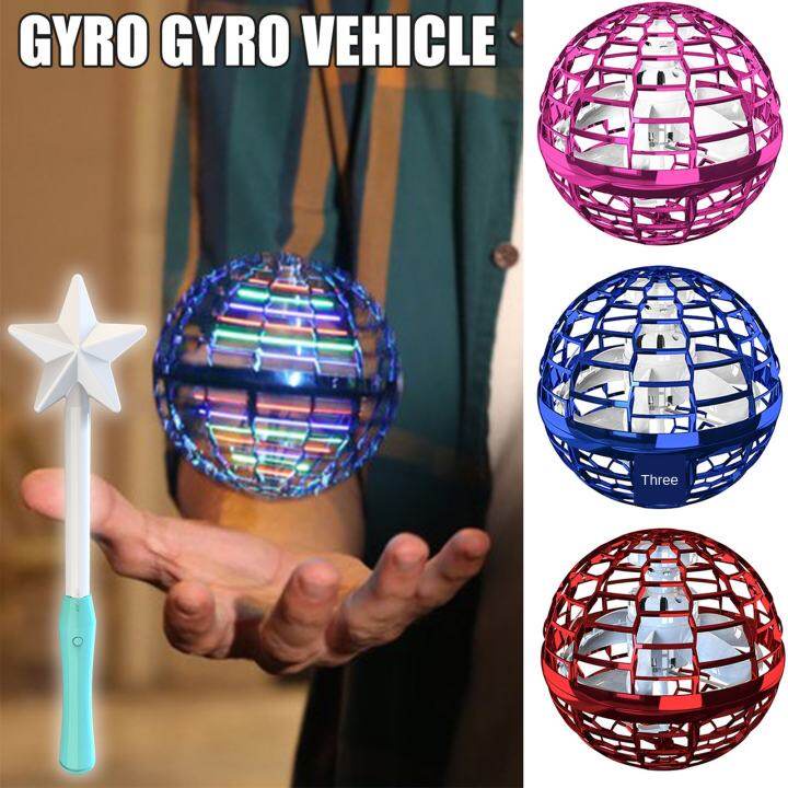 Flynova Pro Flying Ball Spinner Toy Hand Controlled Boomerang Drone Helicopter 360° Rotating