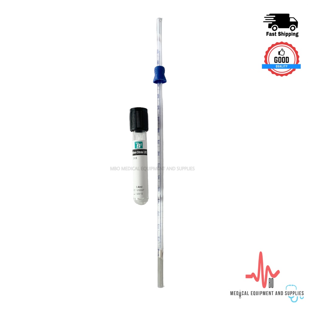 ESR Pipette with Black Top Tube 2.4ml Shopee Philippines