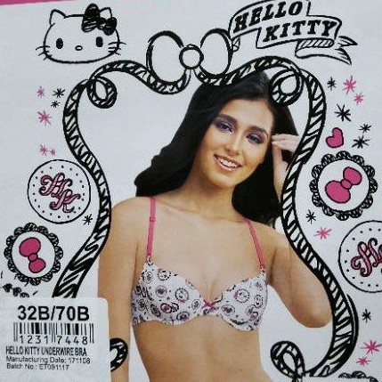 Brand New Hello Kitty Dark Pink Girl Bra (36A)