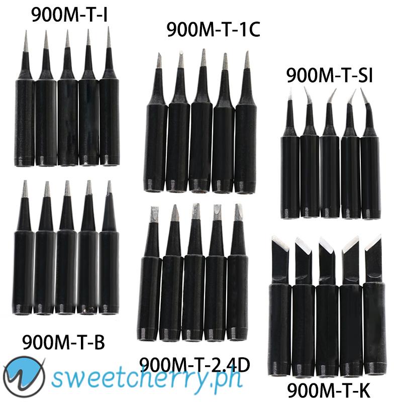 thumbnail image 2 of Uxcell 4.5mm X 68mm Lead-free Soldering Iron Tip Replacement Solder Conical Tip 40W Black 2pcs 2 of 11