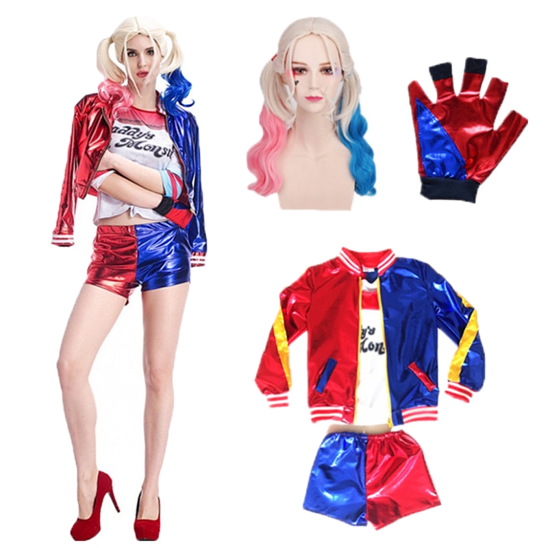 Suicide Squad Harley Quinn Harley Quinn Harley Quinn Cosplay Cos Suit ...