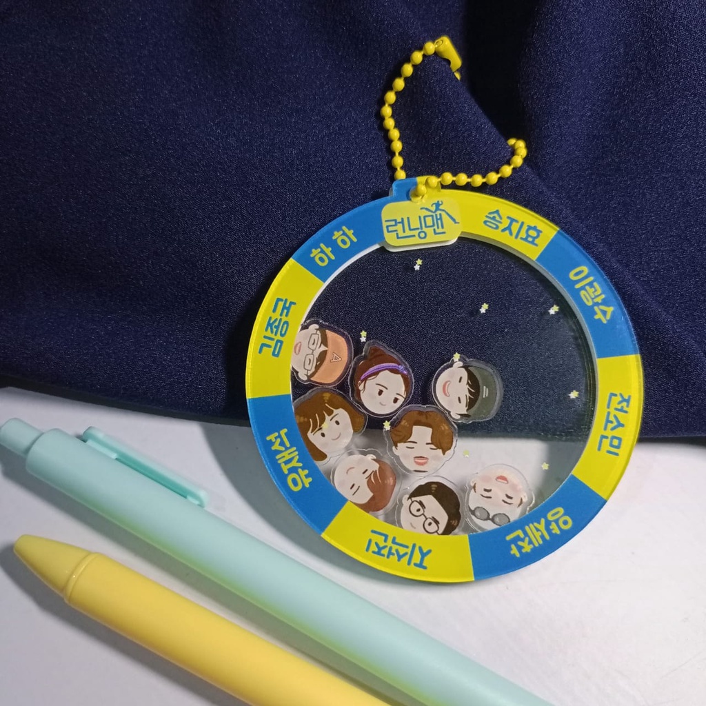 GANTUNGAN Running Man Shaker Keychain | Shopee Philippines