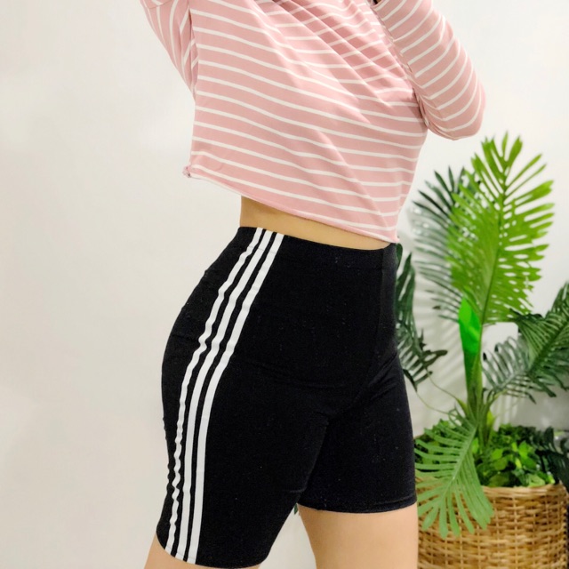Biker store shorts shopee