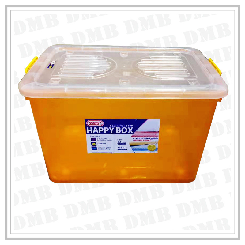 Zooey Happy Box Storage Box 135L (ZP1400T-B) | Shopee Philippines