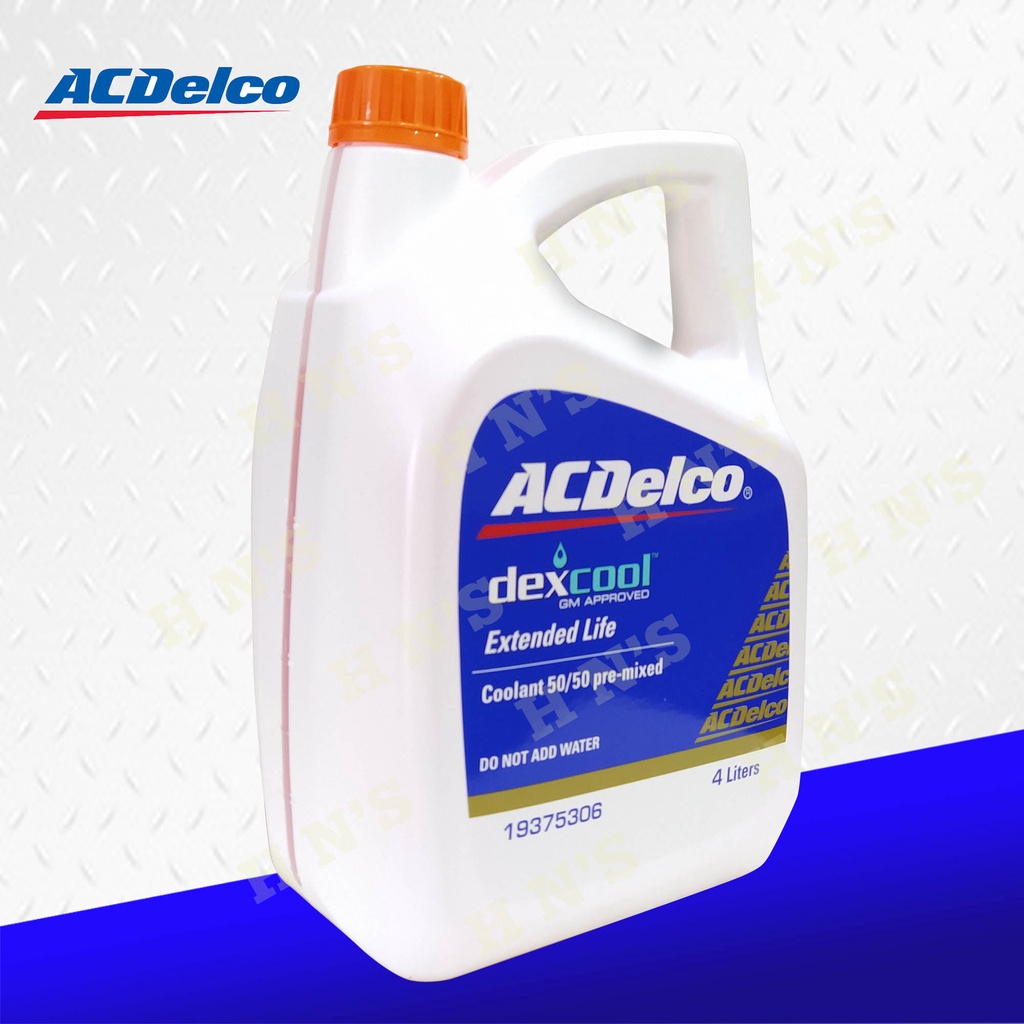 ACDelco DexCool Extended Life Coolant Prediluted 50/50 4L ( 4 Liters