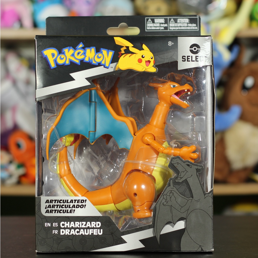 Jazwares Pokemon Select Charizard Articulated Philippines | Shopee Figure