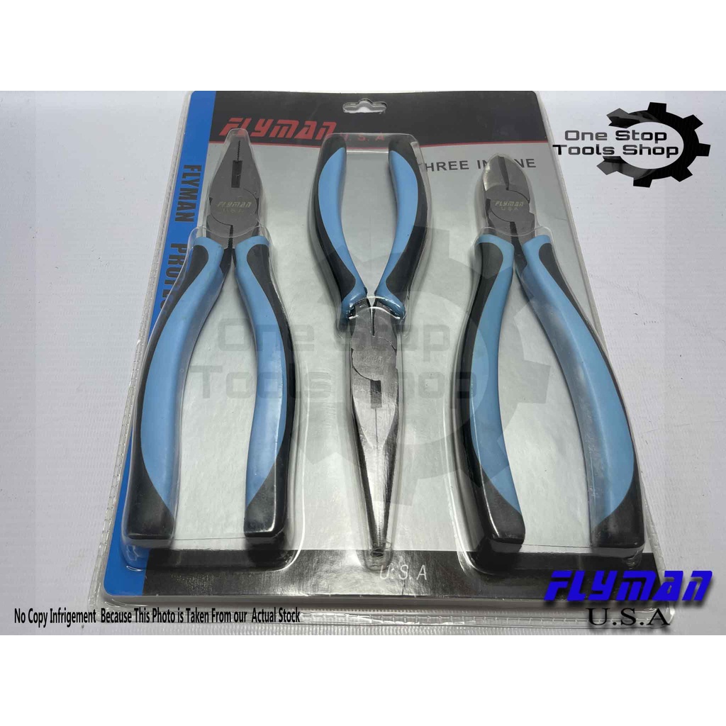 ONE STOP TOOLS SHOP ORIGINAL FLYMAN HEAVY DUTY PLIERS 8'' (COD ...