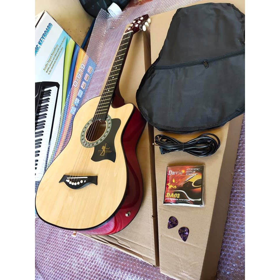 Davis JG38C Acoustic with Equalizer package) with cable for