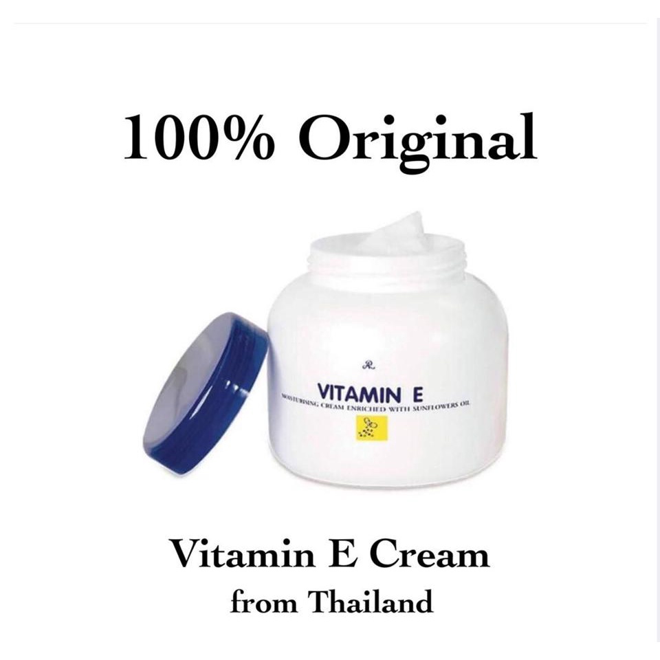 Vitamin E Moisturizing Cream Enriched With SunFlower Oil Original and Authentic 200g Shopee