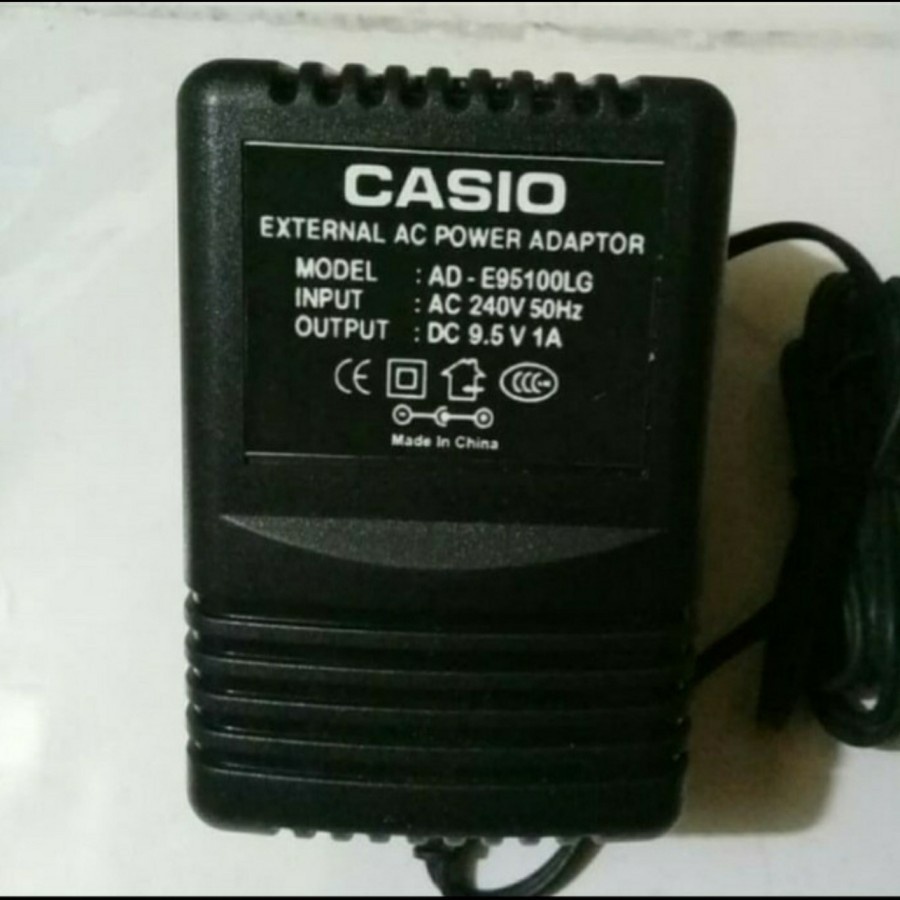 Adapter 9 volt dc keyboard casio ctk 5000 lk80 new power support casio