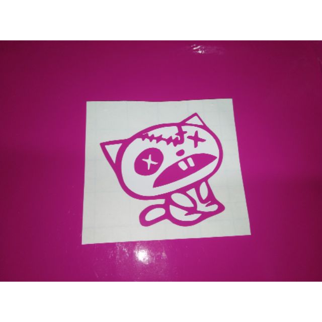 Dead Cat Car Sticker Vinyl Cut Out [ 3 x 3 Inches (Approx.) ] | Shopee ...