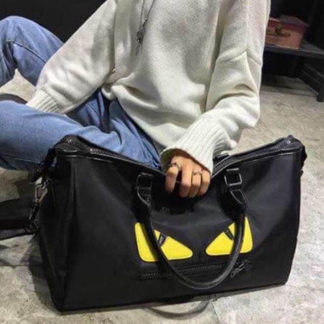 Fendi monster shop duffle bag