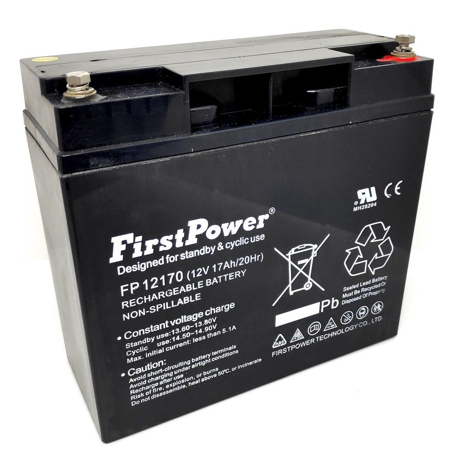 FirstPower / Surepower 12V 17AH PREMIUM Rechargeable Sealed Lead Acid ...