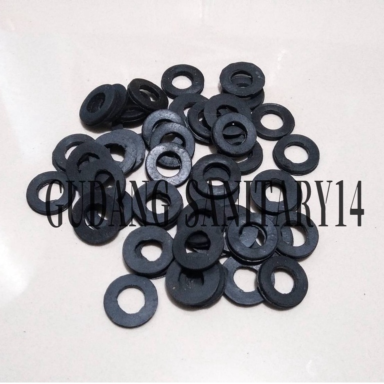 50pcs Rubber Seals 1/2 inch Half inch Faucet Rubber seal 50 pcs Rubber