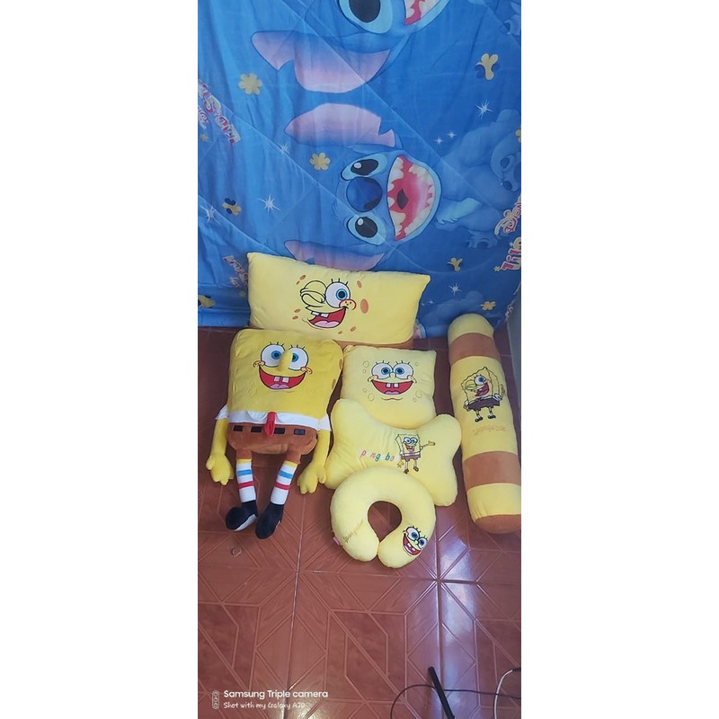 Spongebob Pillow set | Shopee Philippines