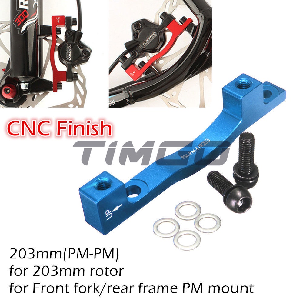 180mm Front Brake Mount Adapter Arkzeo CNC Machined Aluminum Alloy Bike ...