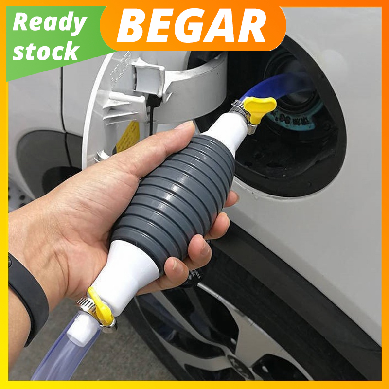 Car Fuel Tank Sucker Oil Transfer Pump Syphon Fuel Saver Car Fuel Gas