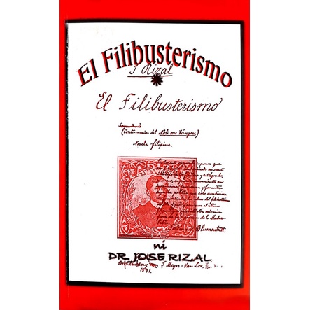 El Filibusterismo ni Dr. Jose Rizal Binagong Edition | Shopee Philippines