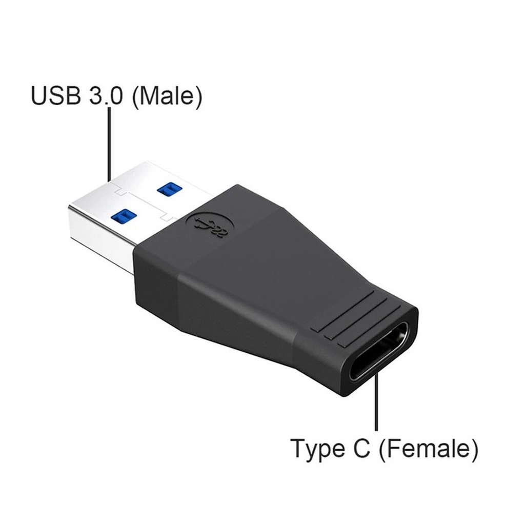 USB Male to Type C Female Cable OTG Adapter Converter Notebook Type-c ...