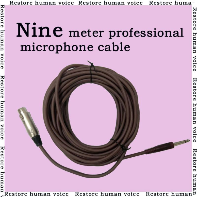 Universal Microphone Wire High Quality Heavy Duty Fit For All Brand Microphone Shopee Philippines