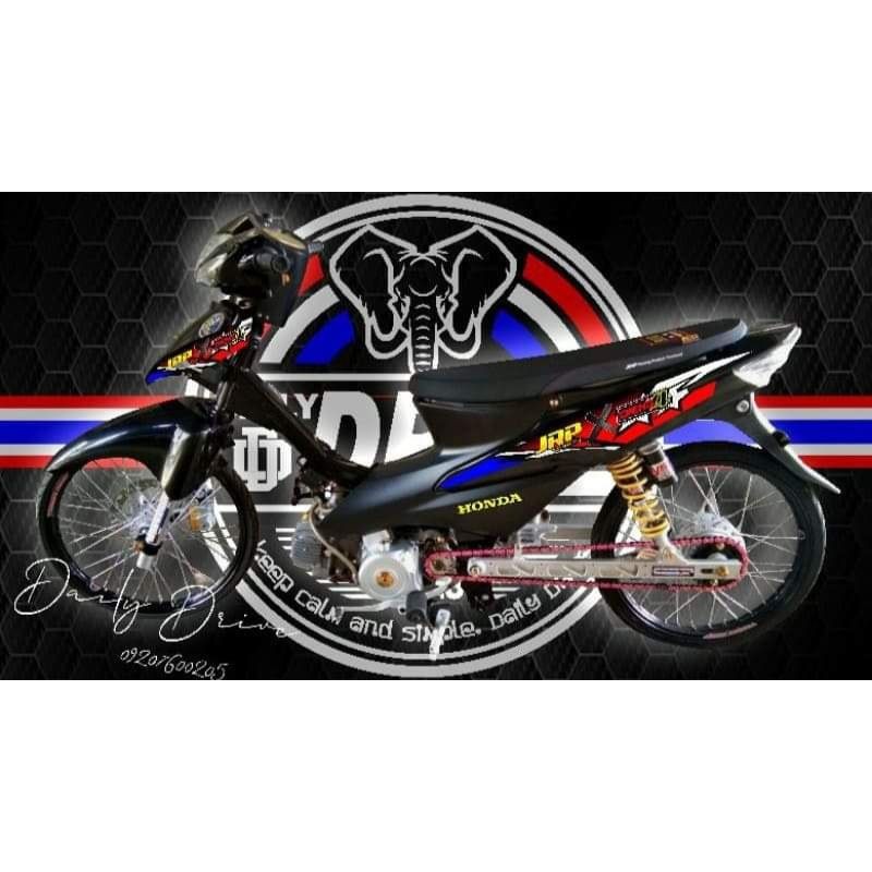 Honda Wave 100 Decal Sticker ( Jrp Design ) | Shopee Philippines