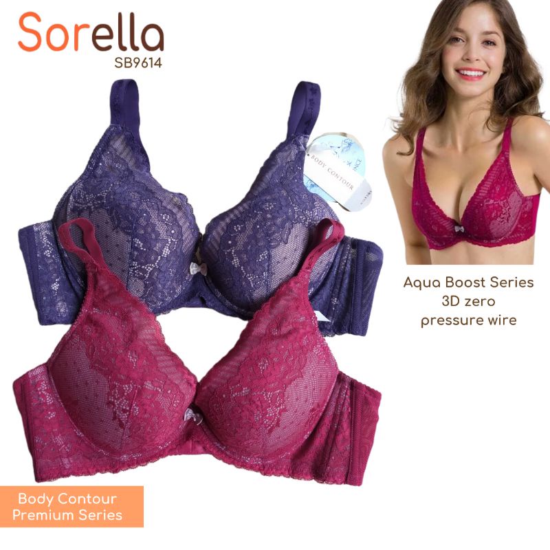 Sorella Premium Body Contour Bra SB9614 size 32B 34B | Shopee Philippines