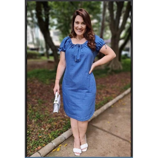 Denim dress xl best sale