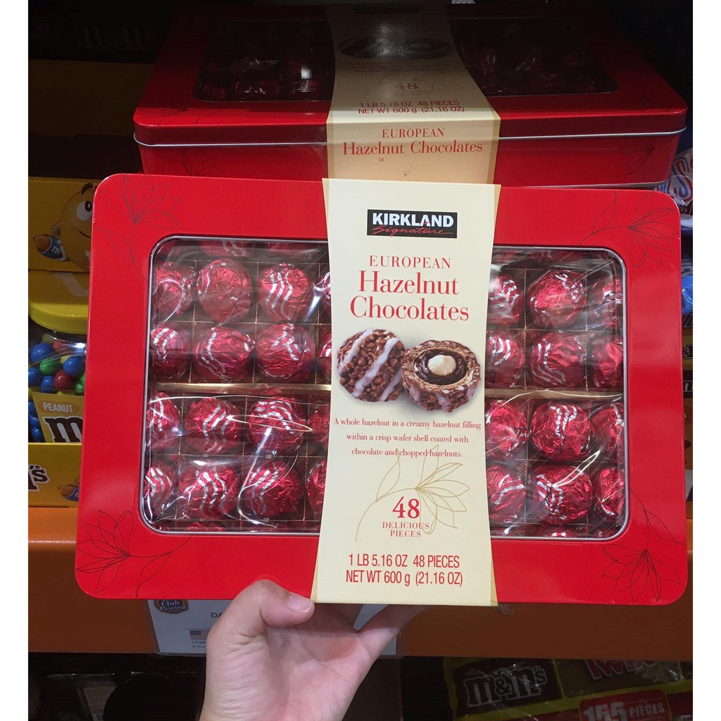 Kirkland Signature European Hazelnut Chocolate 48ct Christmas