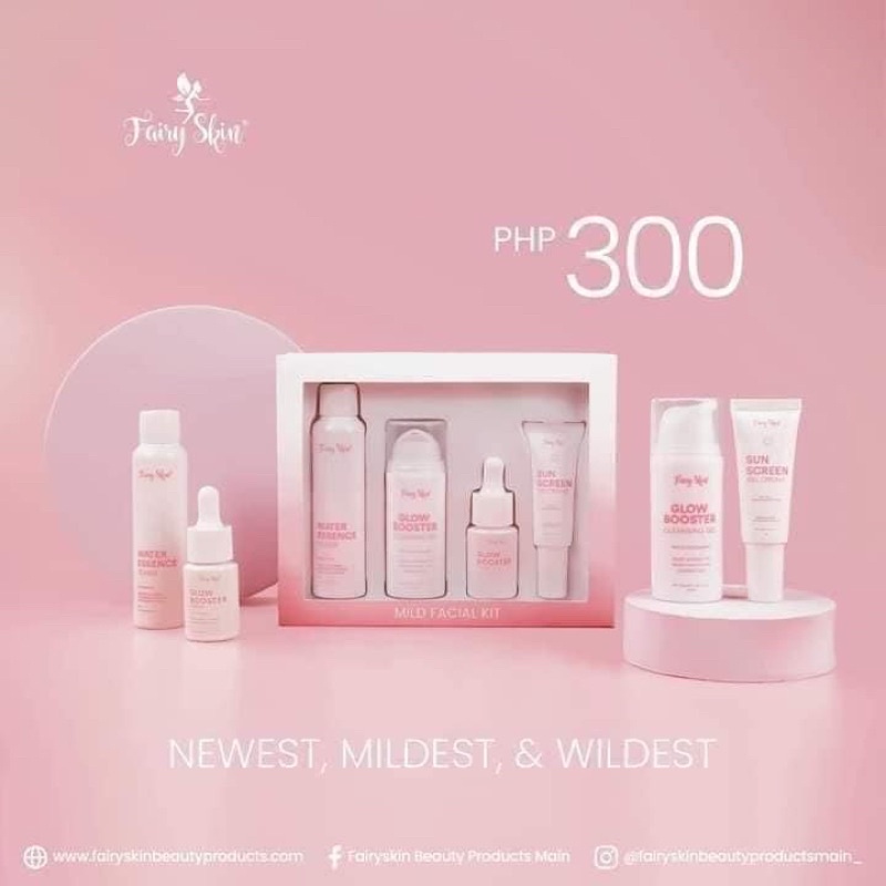 Fairy Skin Mild Kit Facial Kit Shopee Philippines
