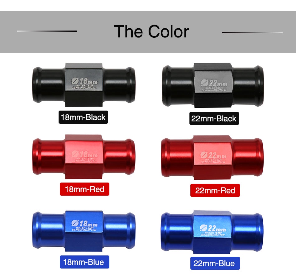 Koso Motorcycle 18mm 22mm water temperature meter sensing interface