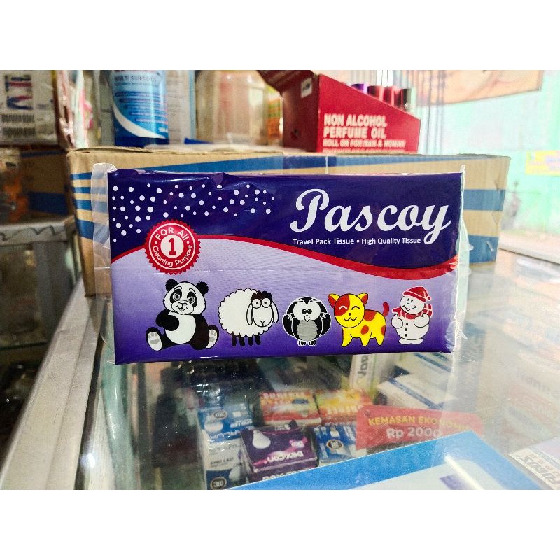 Pascoy Tissue Travel Pack Travel Pack Tissue 2ply 50 Sheets | Shopee ...