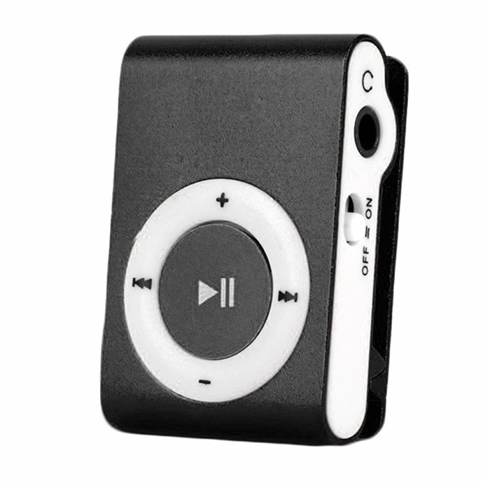 FORIOT MP3 Player with Clip Portable HiFi USB Mini Music Walkman Media