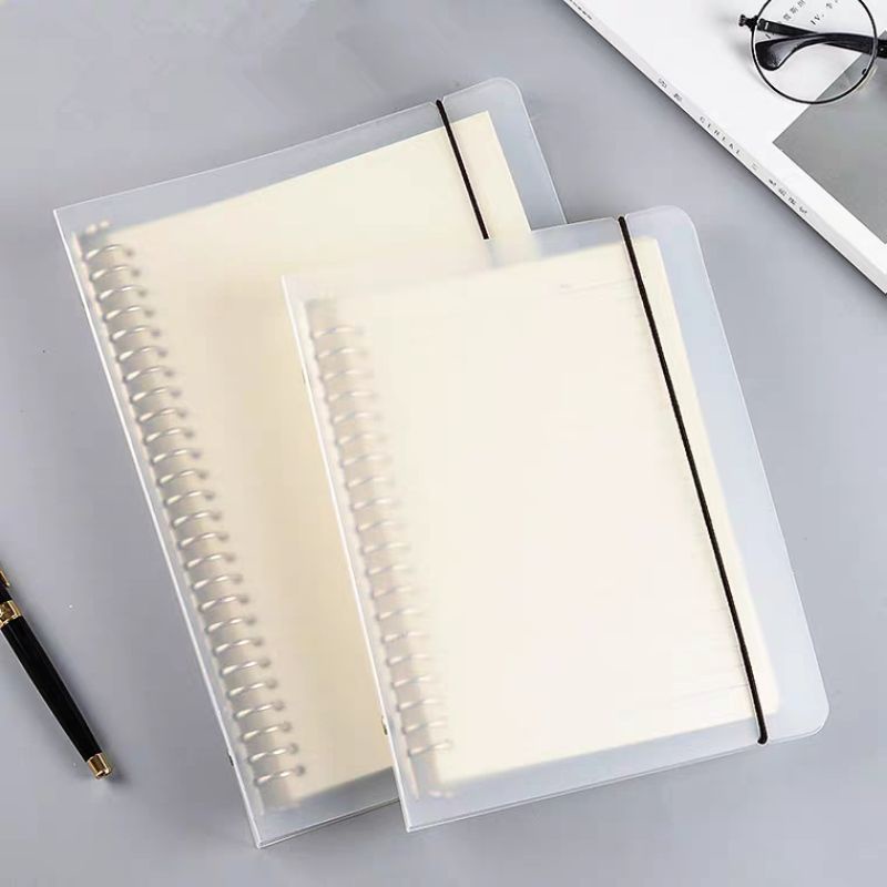 Loose Leaf Binder Notebook with Paper Included A5/B5 /A4 Shopee