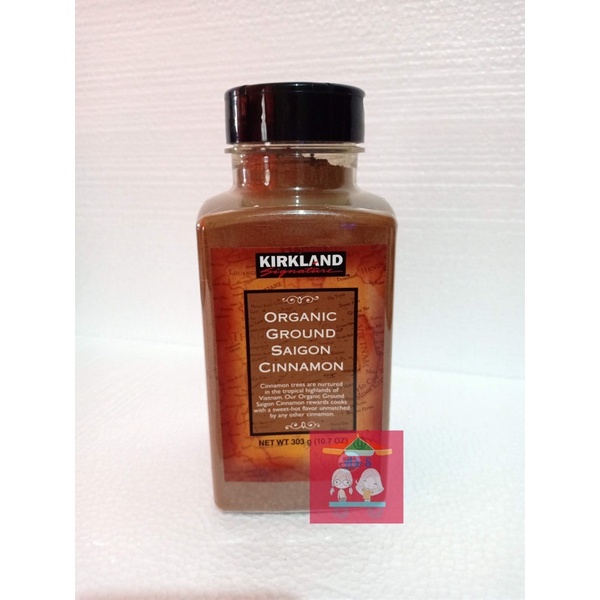 Kirkland Signature Organic Ground Saigon Cinnamon 303 g (10.7 oz) Shopee Philippines