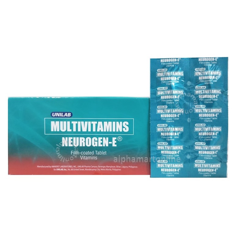 NeurogenE Multivitamins 4 tablets Shopee Philippines