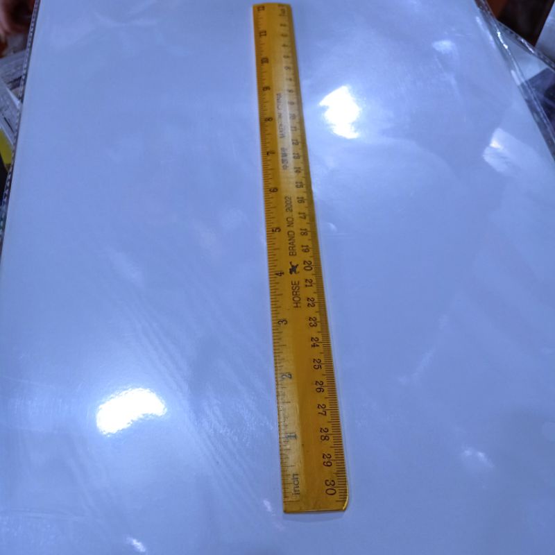 Wooden ruler 12 inches | Shopee Philippines