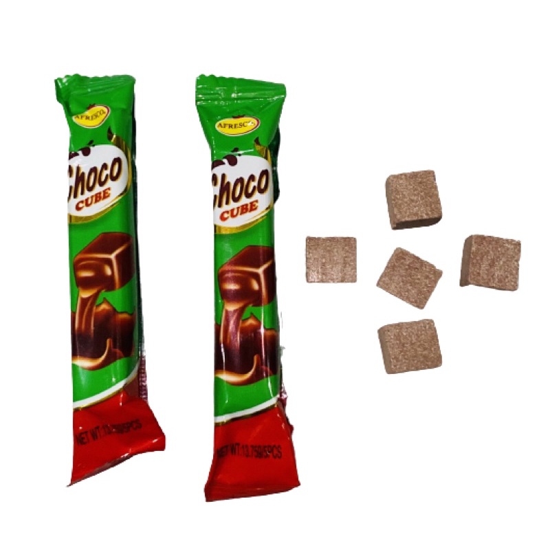 choco cube Imported Chocolate Block 13.75g Sold In 2 Packs | Shopee ...