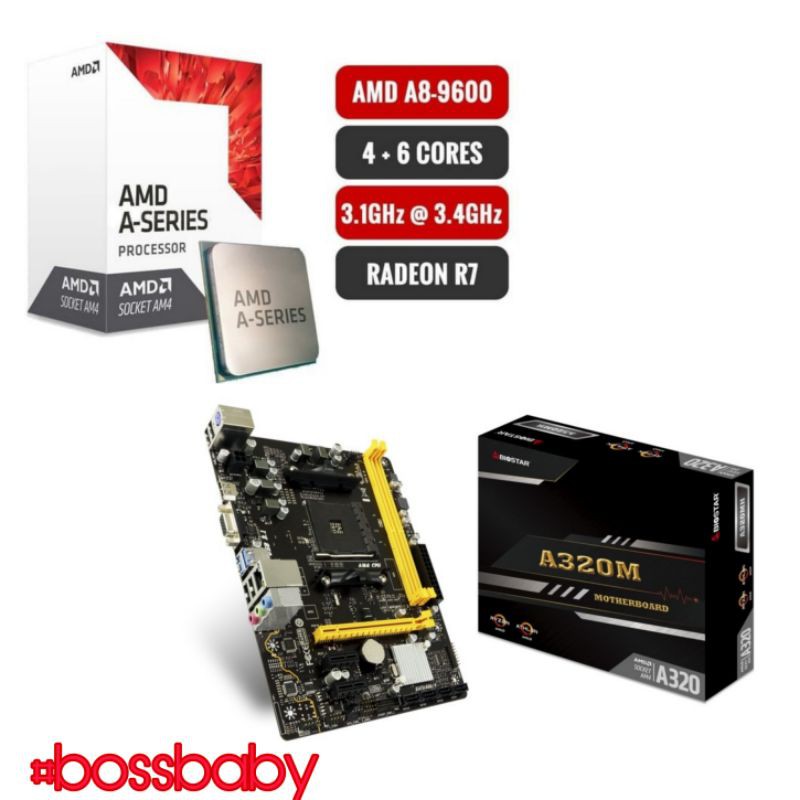 A8 9600 radeon discount r7