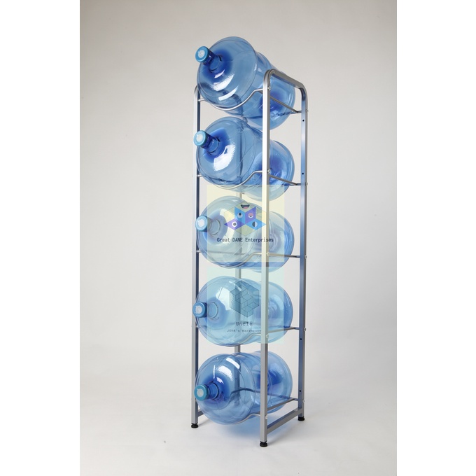 Space Saving Water Gallon Racks Single Tiers 2 3 4 5 Tiers | Shopee ...