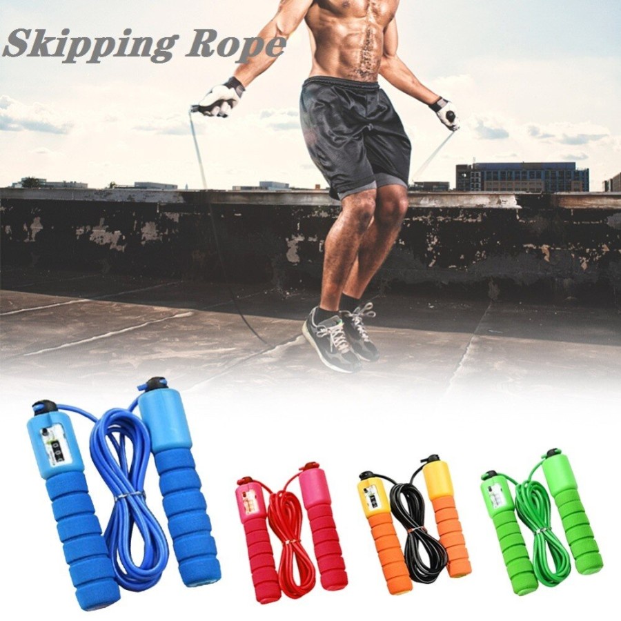 Skipping Rope Skipping Jump Skipping Sports Digital Skipping Adult ...