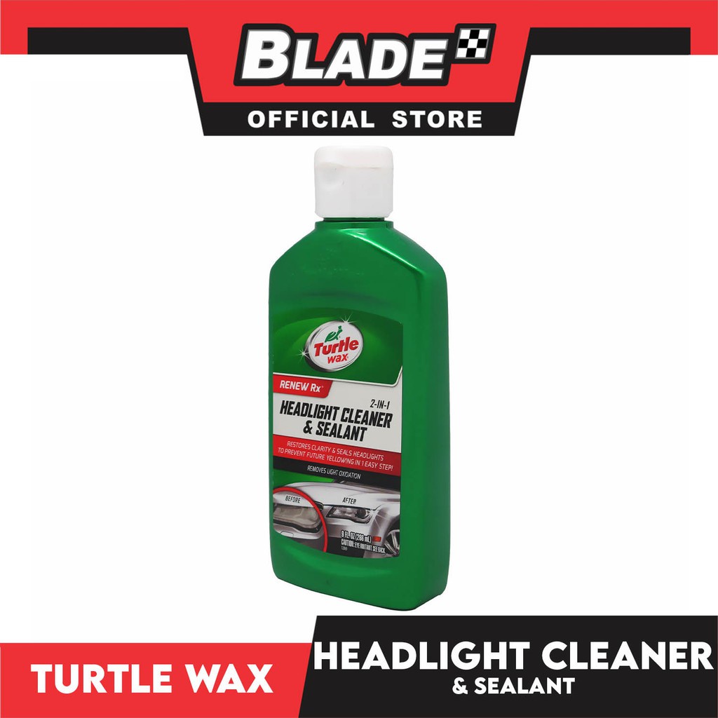 【Spot goods】﹊Turtle Wax Renew RX T43 Headlight Cleaner and Sealant