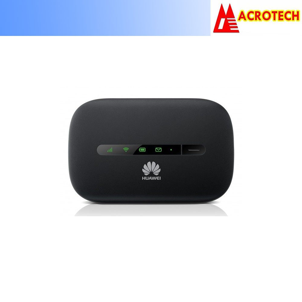 Huawei E5330 Black 3g Unlocked Wifi Router Hotspot Pocket Up 10 Users With Sim Card Slot 3627