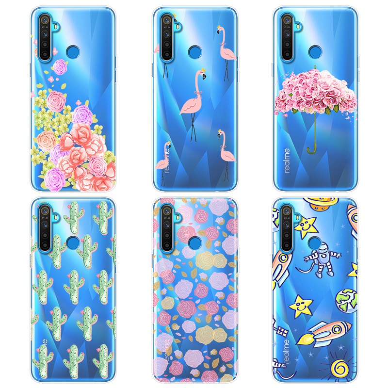 Realme Narzo 10 Realme 6i 5i 5s 5 Printed Case Cartoon Back Cover For Oppo Realme 5 5i Soft 7216