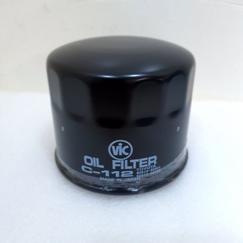 VIC Oil Filter Toyota (C-112) | Shopee Philippines