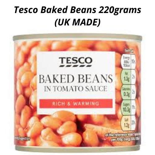 Tesco Baked Beans 220grams (UK MADE) Shopee Philippines
