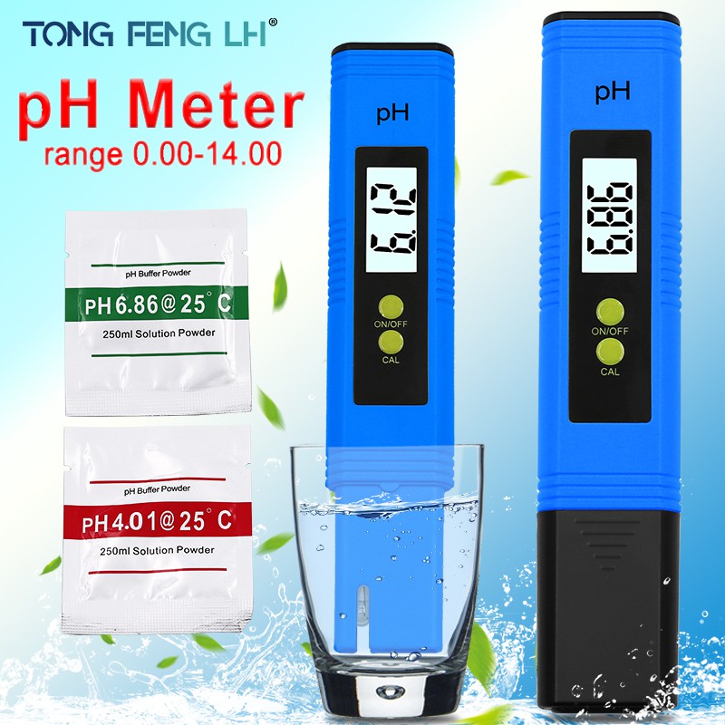 Digital Electronic PH Meter Water Quality Tester Purity Pen Hydroponic ...